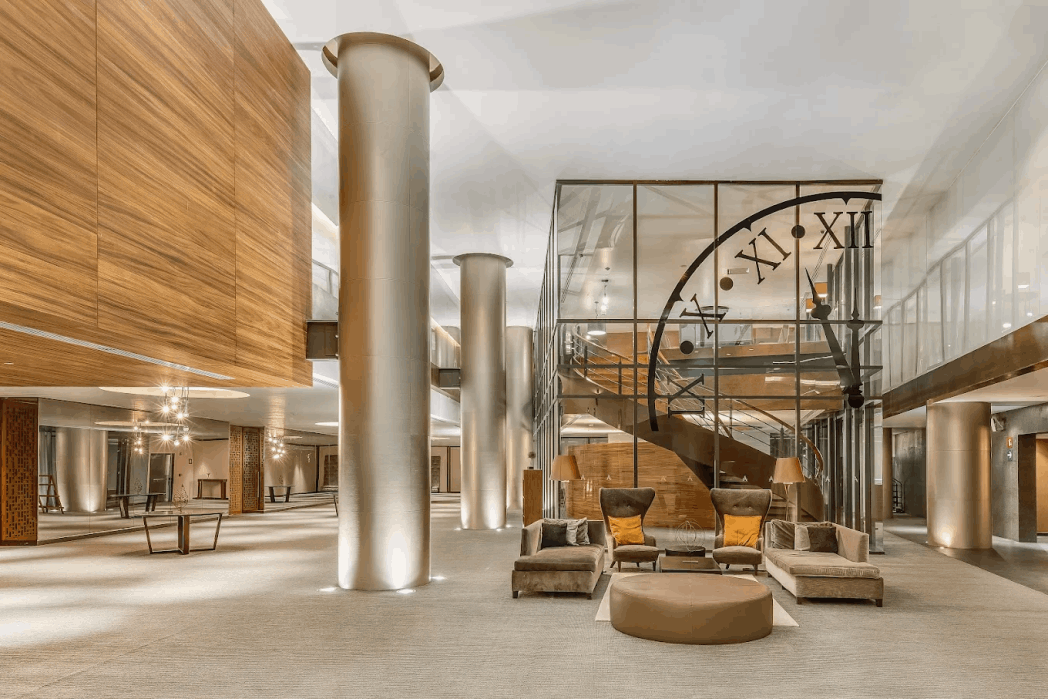 Hotel lobby